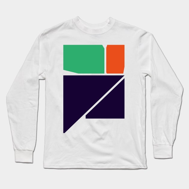 Abstract#112 Long Sleeve T-Shirt by process22